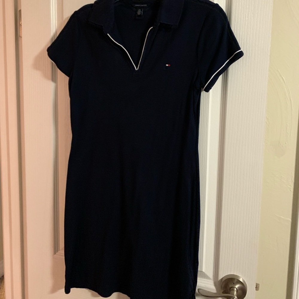 Tommy Hilfiger crewneck navy blue dress